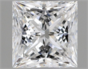 Diamante Natural 0.68 quilates, Princesa , Color F, claridad SI1 y certificado GIA