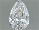 Natural Diamond 0.70 Carats, Pear with  Cut, E Color, VS1 Clarity and Certified by GIA