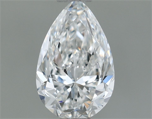 Picture of Natural Diamond 0.70 Carats, Pear with  Cut, E Color, VS1 Clarity and Certified by GIA