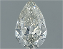 Natural Diamond 0.52 Carats, Pear with  Cut, I Color, SI1 Clarity and Certified by IGI