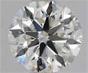 Diamante Natural 1.70 quilates, Redondo , Color G, claridad VVS2 y certificado IGI