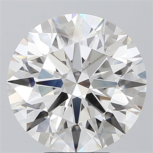 Picture of Lab Grown Diamond 5.16 Carats, Round with Ideal Cut, G Color, VS1 Clarity and Certified by IGI