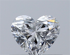 Foto Diamante Natural 0.34 quilates, Corazón , Color E, claridad VVS2 y certificado GIA de