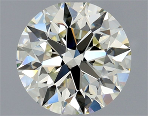Picture of Natural Diamond 1.50 Carats, Round with Excellent Cut, K Color, IF Clarity and Certified by HRD