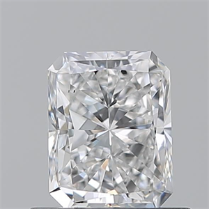 Picture of Natural Diamond 0.70 Carats, Radiant with  Cut, E Color, VS2 Clarity and Certified by GIA