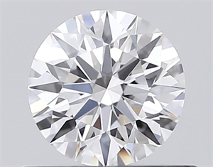 Foto Diamante Natural 0.58 quilates, Redondo , Color E, claridad VS1 y certificado GIA de