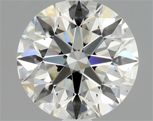 Picture of Natural Diamond 0.82 Carats, Round with Excellent Cut, K Color, VS1 Clarity and Certified by GIA