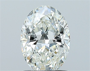 Foto Diamante Natural 1.01 quilates, Ovalado , Color I, claridad VVS1 y certificado GIA de