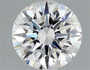 Picture of Natural Diamond 1.21 Carats, Round with Excellent Cut, D Color, FL Clarity and Certified by GIA
