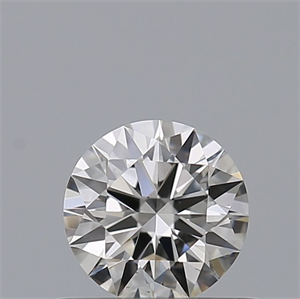 Picture of Natural Diamond 0.41 Carats, Round with Excellent Cut, H Color, VS1 Clarity and Certified by IGI