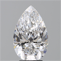 Diamante Natural 4.01 quilates, De pera , Color D, claridad IF y certificado GIA