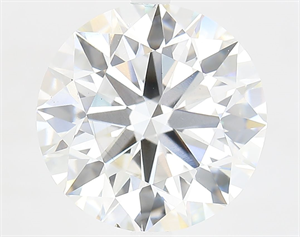 Picture of Lab Grown Diamond 7.09 Carats, Round with Ideal Cut, H Color, VS2 Clarity and Certified by IGI
