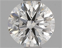 Diamante Natural 0.54 quilates, Redondo , Color I, claridad VVS1 y certificado GIA