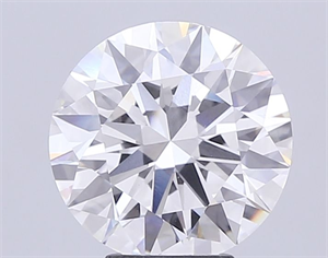 Picture of Lab Grown Diamond 1.42 Carats, Round with Excellent Cut, D Color, VS1 Clarity and Certified by IGI