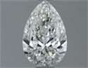 Diamante Natural 1.00 quilates, De pera , Color H, claridad VS1 y certificado GIA