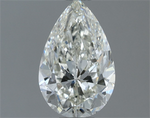 Picture of Natural Diamond 1.00 Carats, Pear with  Cut, H Color, VS2 Clarity and Certified by IGI