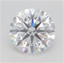 Lab Grown Diamond 3.05 Carats, Round with Excellent Cut, D Color, VVS2 Clarity and Certified by GIA