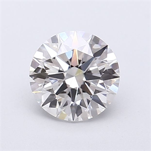 Picture of Lab Grown Diamond 1.02 Carats, Round with Ideal Cut, E Color, VVS2 Clarity and Certified by IGI