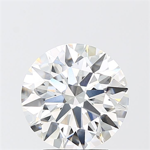 Picture of Lab Grown Diamond 3.03 Carats, Round with Ideal Cut, F Color, VS1 Clarity and Certified by IGI