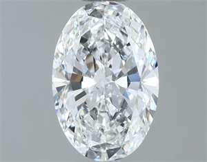 Picture of Natural Diamond 0.60 Carats, Oval with  Cut, E Color, VS1 Clarity and Certified by GIA
