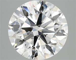Picture of Lab Grown Diamond 4.83 Carats, Round with Ideal Cut, E Color, VS1 Clarity and Certified by IGI