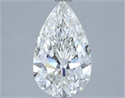 Diamante Natural 2.50 quilates, De pera , Color H, claridad VVS1 y certificado IGI