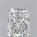 Natural Diamond 0.70 Carats, Radiant with  Cut, G Color, VVS2 Clarity and Certified by GIA