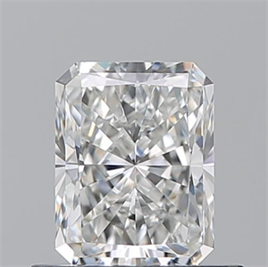 Picture of Natural Diamond 0.70 Carats, Radiant with  Cut, G Color, VVS2 Clarity and Certified by GIA