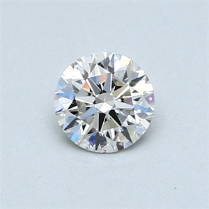 Foto Diamante Natural 0.50 quilates, Redondo , Color H, claridad VS2 y certificado GIA de