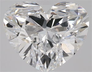 Picture of Natural Diamond 2.01 Carats, Heart with  Cut, D Color, VS1 Clarity and Certified by GIA