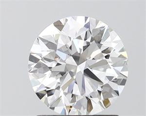 Picture of Lab Grown Diamond 1.40 Carats, Round with Ideal Cut, D Color, VVS2 Clarity and Certified by IGI