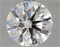 Del inventario de diamantes de laboratorio, 2.83 quilates, Redondo , Color D, claridad VVS1 y certificado GIA