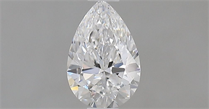 Foto Diamante Natural 0.52 quilates, De pera , Color D, claridad VVS1 y certificado GIA de