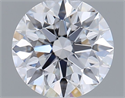 Del inventario de diamantes de laboratorio, 1.04 quilates, Redondo , Color D, claridad VVS2 y certificado IGI