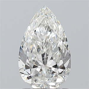 Foto Diamante Natural 1.20 quilates, De pera , Color G, claridad SI2 y certificado GIA de