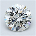 Diamante Natural 2.01 quilates, Redondo , Color I, claridad VS1 y certificado GIA
