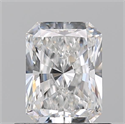 Natural Diamond 0.80 Carats, Radiant with  Cut, E Color, VVS1 Clarity and Certified by GIA