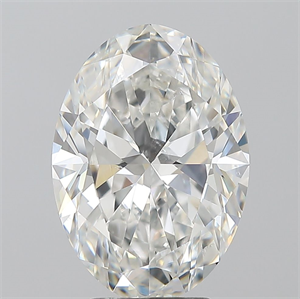 Foto Diamante Natural 4.02 quilates, Ovalado , Color G, claridad SI1 y certificado GIA de