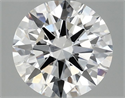 Del inventario de diamantes de laboratorio, 2.09 quilates, Redondo , Color F, claridad VVS2 y certificado IGI