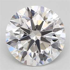 Picture of Natural Diamond 0.93 Carats, Round with Excellent Cut, E Color, SI1 Clarity and Certified by GIA