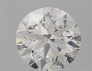 Foto Diamante Natural 0.50 quilates, Redondo , Color F, claridad SI1 y certificado GIA de