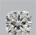 Natural Diamond 1.01 Carats, Cushion with  Cut, K Color, VVS2 Clarity and Certified by GIA