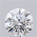 Lab Grown Diamond 3.12 Carats, Round with Ideal Cut, E Color, VS1 Clarity and Certified by IGI