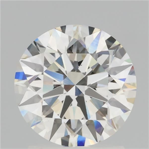 Picture of Lab Grown Diamond 1.65 Carats, Round with Ideal Cut, H Color, VS1 Clarity and Certified by IGI