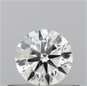 Diamante Natural 0.40 quilates, Redondo , Color H, claridad I1 y certificado IGI