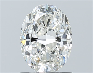 Picture of Natural Diamond 0.90 Carats, Oval with  Cut, G Color, VVS2 Clarity and Certified by GIA