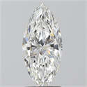 Natural Diamond 1.50 Carats, Marquise with  Cut, G Color, VVS2 Clarity and Certified by GIA
