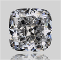 Natural Diamond 0.57 Carats, Cushion with  Cut, E Color, VVS2 Clarity and Certified by GIA