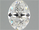 Natural Diamond 0.90 Carats, Oval with  Cut, E Color, SI1 Clarity and Certified by GIA