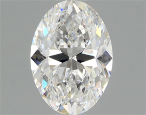 Picture of Natural Diamond 0.90 Carats, Oval with  Cut, E Color, SI1 Clarity and Certified by GIA